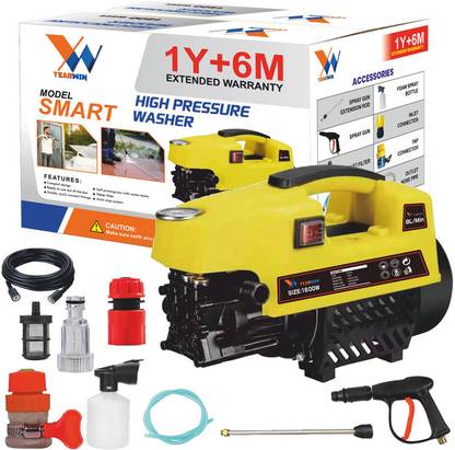 Yearwin High 1800 Watts, 150 Bars, 8 Meters Outlet Hose Pressure Washer