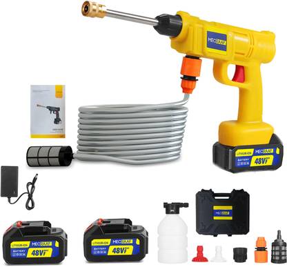 MECRAAF 48Vf Cordless Portable Wireless Pressure Washer Gun High Pressure Spray Gun