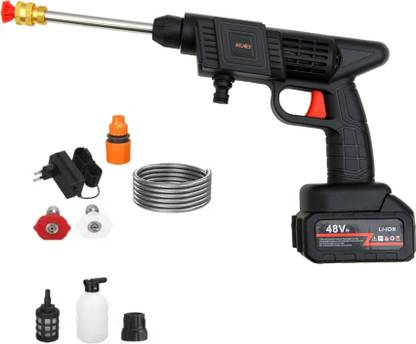 SUNICE Portable High Pressure Washer Machine 48V Lithium Battery Operated Car Cleaning Spray Gun