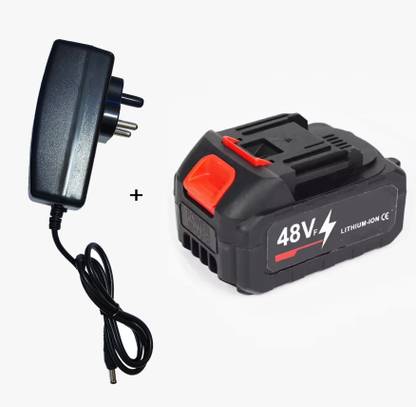 SUNICE 48 Vh POWER TOOLS BATTERY AND CHARGER I 10 cell lithium battery car washing Spray Gun