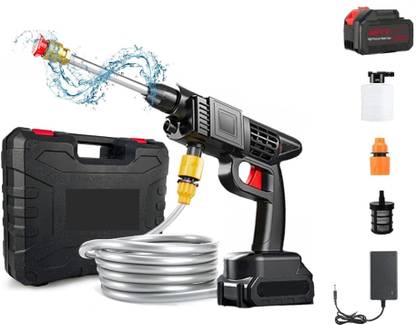 Leemoza Wireless Car Pressure Washer, High Pressure Spray Machine, Multi-Purpose Pro+ Spray Gun