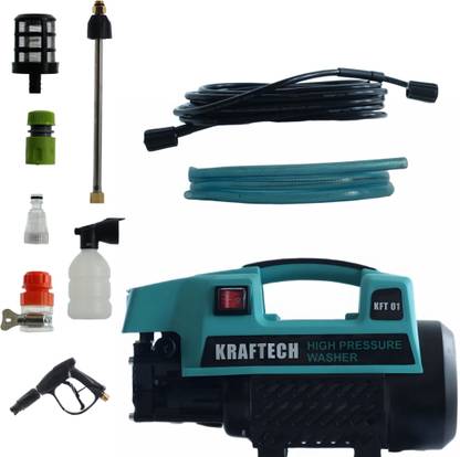 Kraftech KFT-01 1800 Watts 130 Bar High Pressure Washer