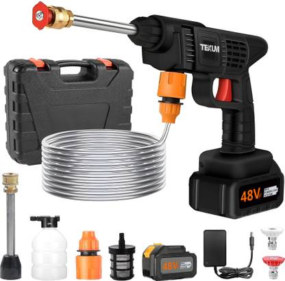 TEXUM TX-BPW3 Wireless 1600 Watt ,50 Bar Rechargeable Battery Pressure Washer