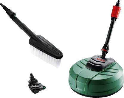 BOSCH F016800611 Home & Car Cleaning Kit (Patio Cleaner, 90° Nozzle, Wash Brush) for Pressure Washer
