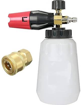 CHAHAR POWER TOOLS Foam Cannon AdjustabHeavy Duty Car Foam Blaster Wide Nick Bottle Spray Gun