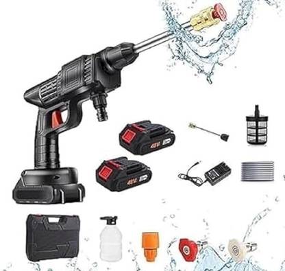 cartify Cordless Portable Pressure Washer with 2 Rechargeable Battery Pressure Washer