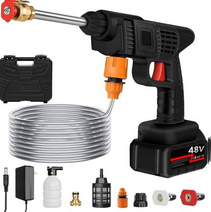 Zinsy Rechargeable Portable spread Water Press Gun Pressure Washer