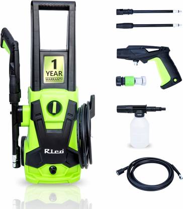 Rico HP2207 Self Priming 1700 Watts ,150 Bars, 5 Meters Outlet Hose Pipe, High Pressure Washer