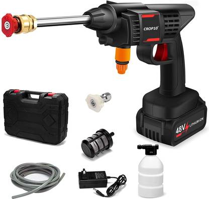 Crop10 Cordless 48V Electric High Pressure Washer Cleaner with Accessories Kit CWG-01 Pressure Washer