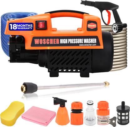 Woscher 878 Waterpro Washer High Pressure Pump Machine,1800 Watts, 150 Bars, 8L/ Min Pressure Washer