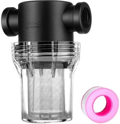 STARQ TStrainer 1/2" Sediment Filter Attachment Water Filter with 40Mesh Filter Screen Pressure Washer
