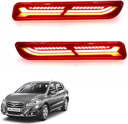 AUTO PEARL Car LED Rear Bumper DRL Brake Light Cat Eye Reflector -F13 Car Reflector Light