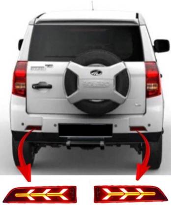 JUST MOD Mahindra Bolero Neo Matrix 4 wire Reflector with Running Indicator Type - A Car Reflector Light