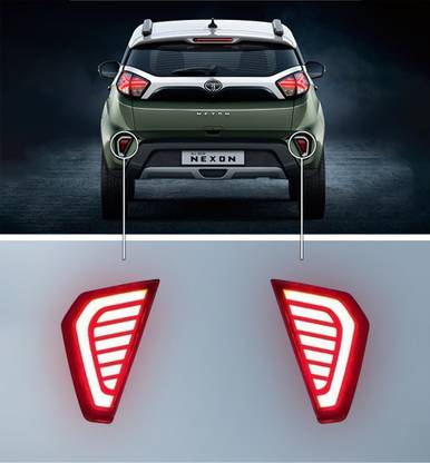 SMOXY Tata Nexon 2021(Matrix) Reflector with Runnning Scan Car Reflector Light