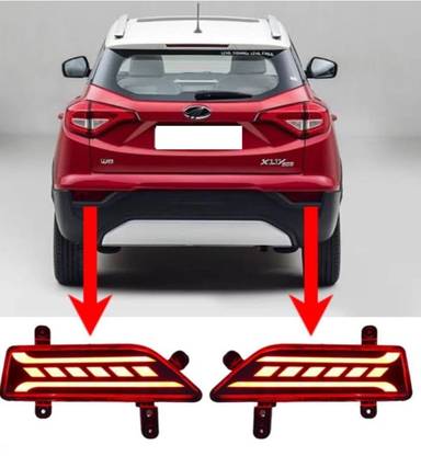 JUST MOD Xuv 300 Matrix Reflector with Running Indicator waterproof Type - B Car Reflector Light