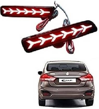 ROSHNEER ENTERPRISES Reflector LED with Running Matrix Indicator Function With Four Wires for CIAZ Car Reflector Light