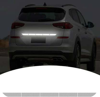 GC BEAUTY High Intensity Reflective Sticker Warning Safety Reflector Strips WHITE Car Reflector Light