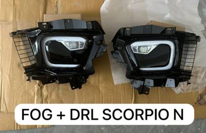 Emmet Mahindra Scorpio N 2023 FOG+DRL metrix indicator set of 2pcs Car Reflector Light