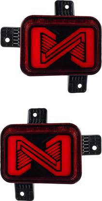 COLOURLINE REFLECTOR LIGHT/THAR BUMPER LIGHT (set of 2) WITH INDICATOR AND MATRIX Car Reflector Light