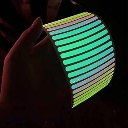 Mr fix Multicolor Rim Stripe Decal Sticker for Car Motorcycle Wheels Car Reflector Light