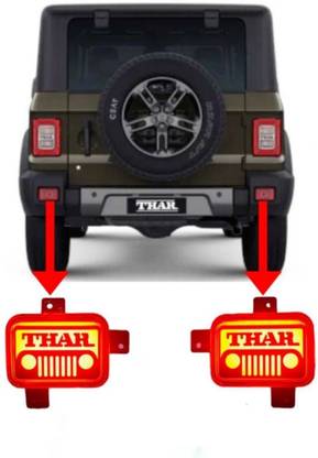 RohanEshop Mahindra Thar Matrix 3 Function Reflector with Running Indicator Type - Alfa Car Reflector Light