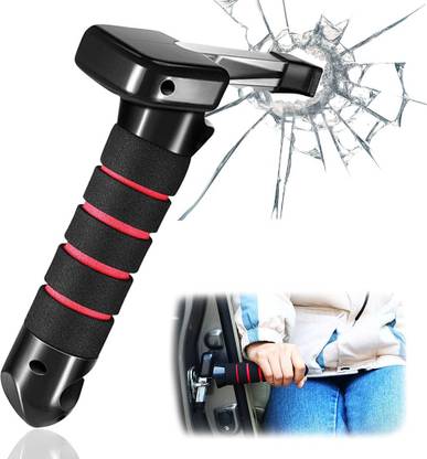 STHIRA 3 in 1 Car Assistant Handle Safety Tool Universal Fit Car Safety Hammer