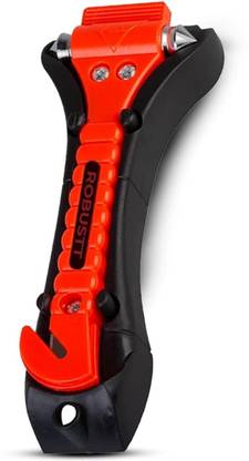 BAJRANG CREATION Car Safety Hammer Emergency Tool with Seat Belt Cutter and Vehicle Glass Breaker Car Safety Hammer