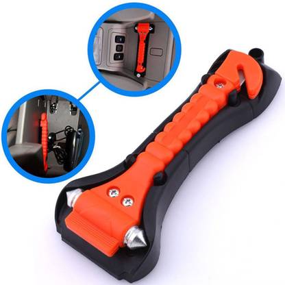 BROGBUS Car Safety Hammer Emergency Escape Tool with Seat Belt Cutter Car Safety Hammer