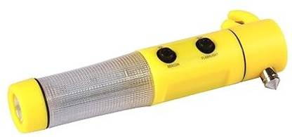 Brightflame 5-in-1 Car Safety Tool – Emergency Flashlight, Window Breaker, Seatbelt Car Safety Hammer
