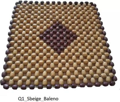 Q1 Beads Wooden Car Seat Cover For Universal For Car Baleno