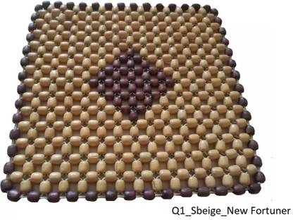 Q1 Beads Wooden Car Seat Cover For Universal For Car New Fortuner