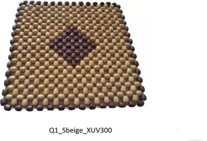 Q1 Beads Wooden Car Seat Cover For Universal For Car XUV300