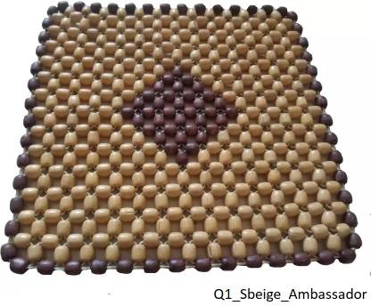 Q1 Beads Wooden Car Seat Cover For Universal For Car Ambassador
