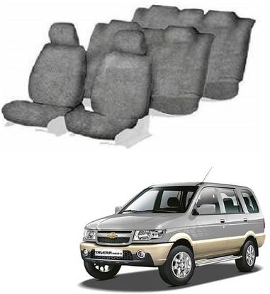 CoverCrafters Cotton Car Seat Cover For Chevrolet Tavera
