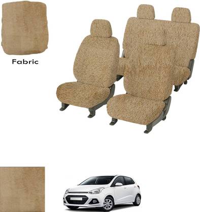 Crokrok Fabric Car Seat Cover For Hyundai i10 Active