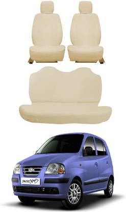 Autoxygen Cotton Car Seat Cover For Hyundai Santro Xing