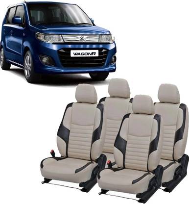 AutoSafe PU Leather Car Seat Cover For Maruti WagonR