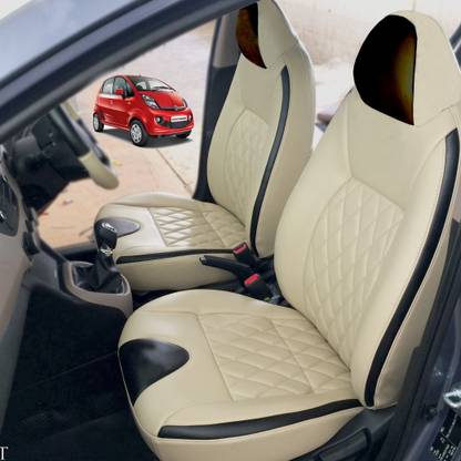 AutoSafe Leather Car Seat Cover For Tata Nano