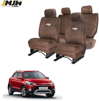 JMJW & SONS Cotton Car Seat Cover For Hyundai i20 Active
