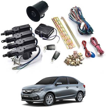 ABJD Car 4W/4 Actuator Centre Locking Keyless Entry System For Amaze-Honda-2018 Central Locking System