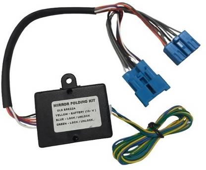 tech mks AUTO FOLD OVRM RELAY COMPATIBLE Old Brezza 2016/ Wagonr 2016/ Gymny 2022 Central Locking System