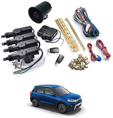 RKPSP 4W Car Remote Central kit door Locking & Security Keyless Entry For Brezza Central Locking System