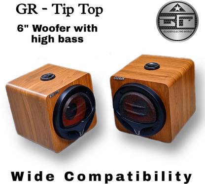 Glazier TIP- TOP 6 Inch Tip top Coaxial Car Speaker