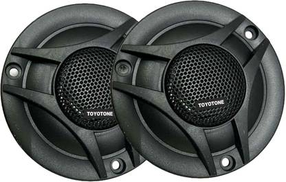 TOYOTONE 3 Inch High Power Dome Tweeter for Car & Home Music Treble Diaphragm (1 Pair) TT102B Tweeter Car Speaker