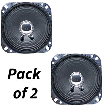 Electronics Crafts 4 inch 20 watt 4 Inch speakar 20watt pack of 2 Tweeter Car Speaker