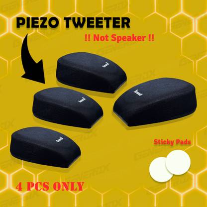 Generox Premium Quality Pioneer Tweeter Premium Quality Pioneer Dome (Pack Of 4Pc) Tweeter Car Speaker