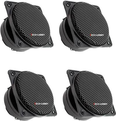 TECH-LOBBY PIEZO M106 PC 4 TL-M106 600W Tweeters – Universal Car Audio Speaker Set (4pcs), Tweeter Car Tweeter Car Speaker