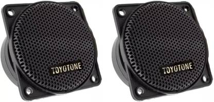 TOYOTONE 2 Inch High Power Dome Tweeter for Car & Home Music Treble Diaphragm (1 Pair) TT100 Tweeter Car Speaker