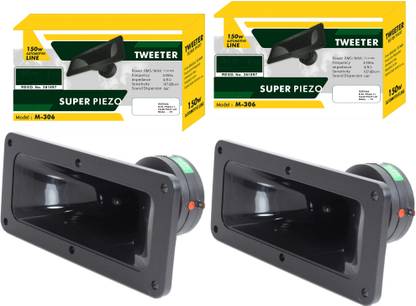 TradeZ Super Piezo 306 TDZ 306 SUPER Tweeter With 200 Watt Output Tweeter Car Speaker