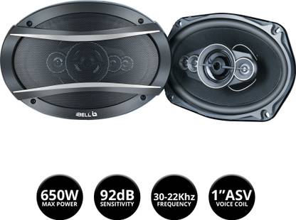 iBELL OS750E Car Speaker with 5 Way system,92dB Sensitivity,Injection Cone,Rubber Edge OS750E Coaxial Car Speaker